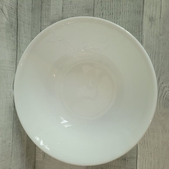 Corelle Embossed 9" White Serving Bowl - Picture 3 of 6